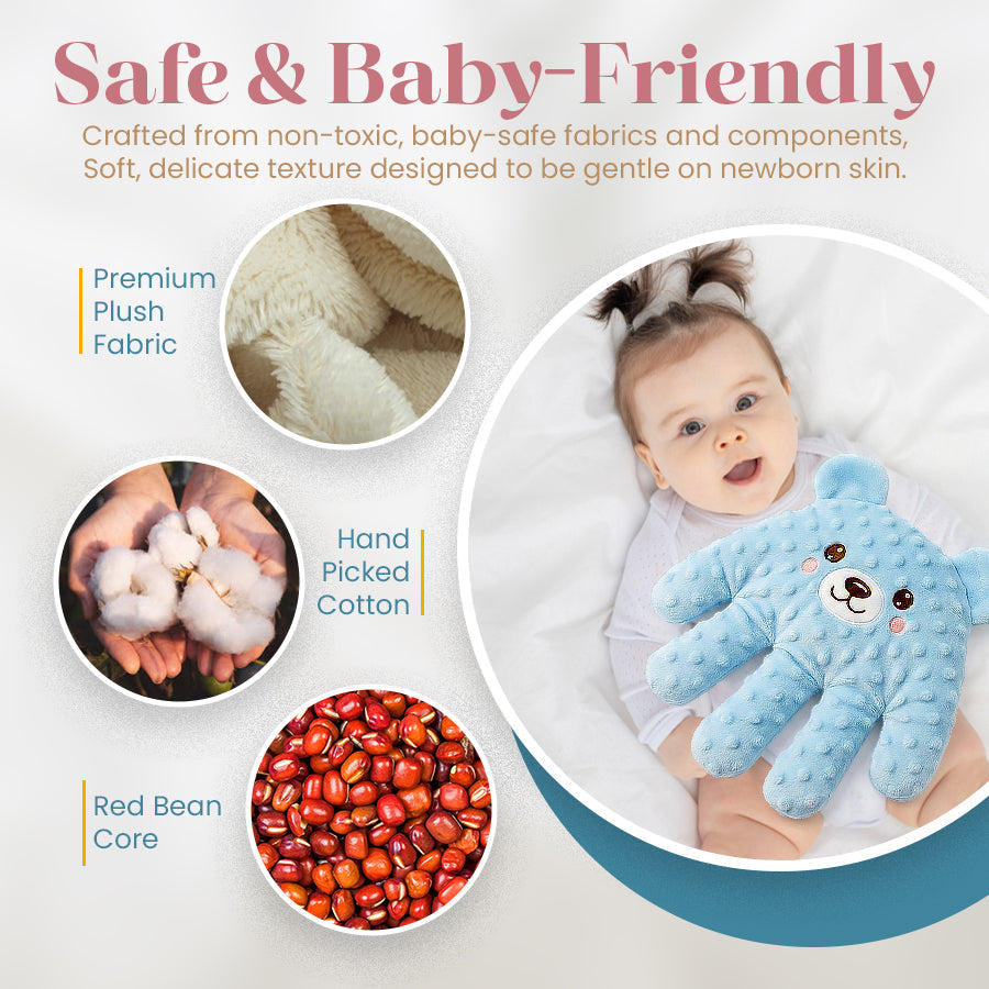 Baby Soothing Weighted Patting | Anti-Startle Sleep Aid for Newborns