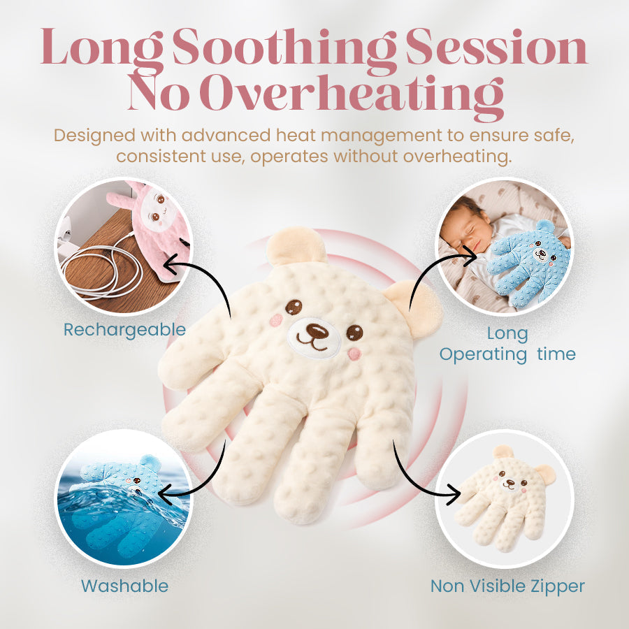 Baby Soothing Weighted Patting | Anti-Startle Sleep Aid for Newborns